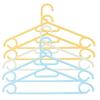 Kokubo Industries Laundry Hangers with Hooks for Tank Tops and More, Color Cruise Smart Hanger, Set of 5