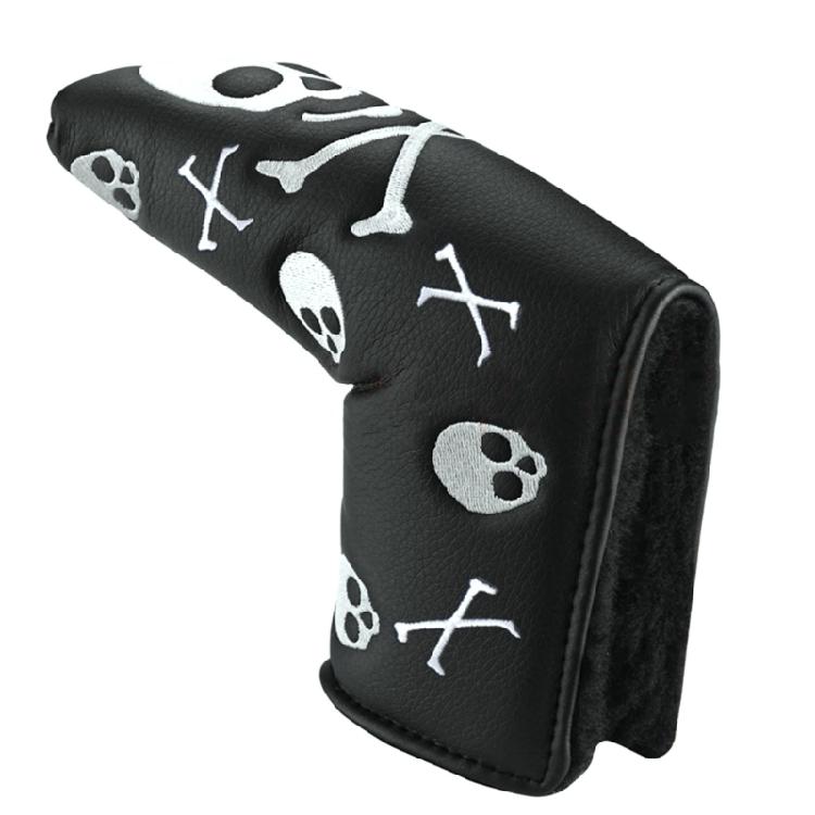 Frogs Skull Golf Iron Head Cover Thick PU Leather Golf Head Cover Replacement Headcover Protective Cover Easy to Use