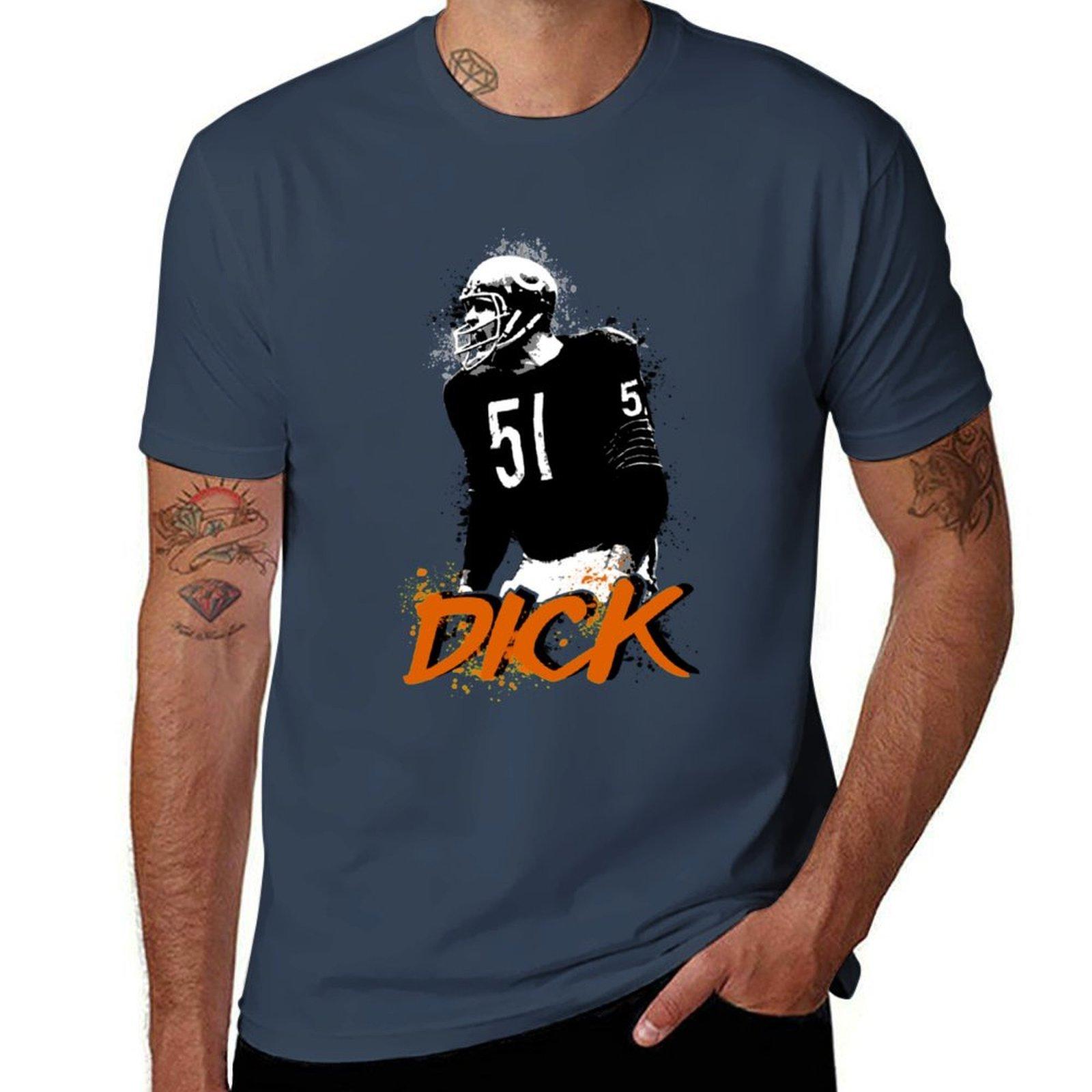 Dick Butkus Tshirt Fashion Letter Print Tshirt S