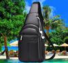 Gentleman's Genuine Leather Crossbody Chest Bag - 2023 Fashion Single Shoulder Backpack