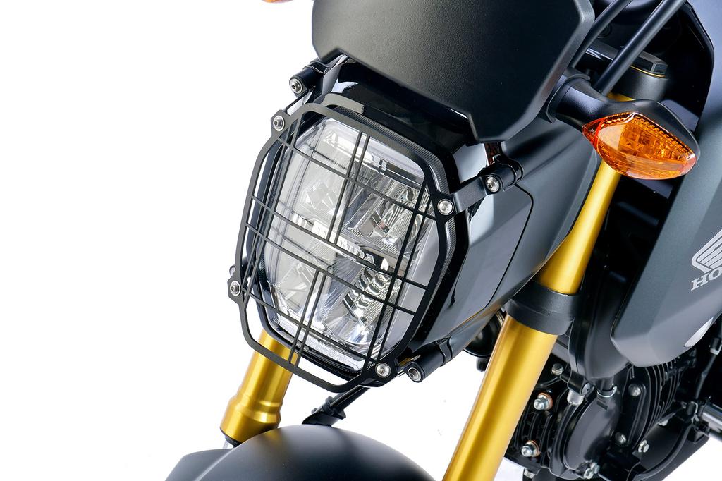 H2C Headlight Guard for GROM JC92, Steel, 26PL33190TA