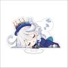 10CM Anime Genshin Impact Figure Stand Model Furina de Fontaine Cute Desk Decor Standing Sign Gifts