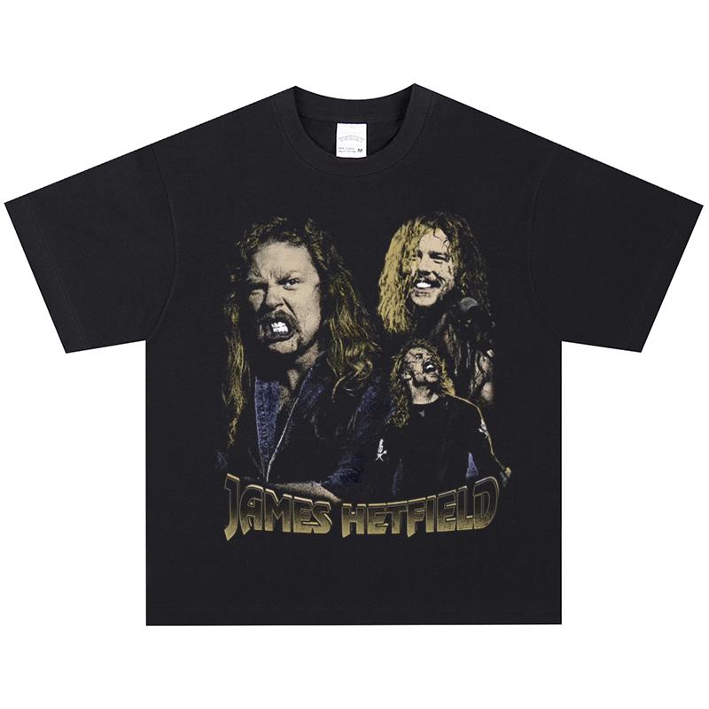 James Hetfield T-Shirt, Soft Fabric Casual Daily Wear XL