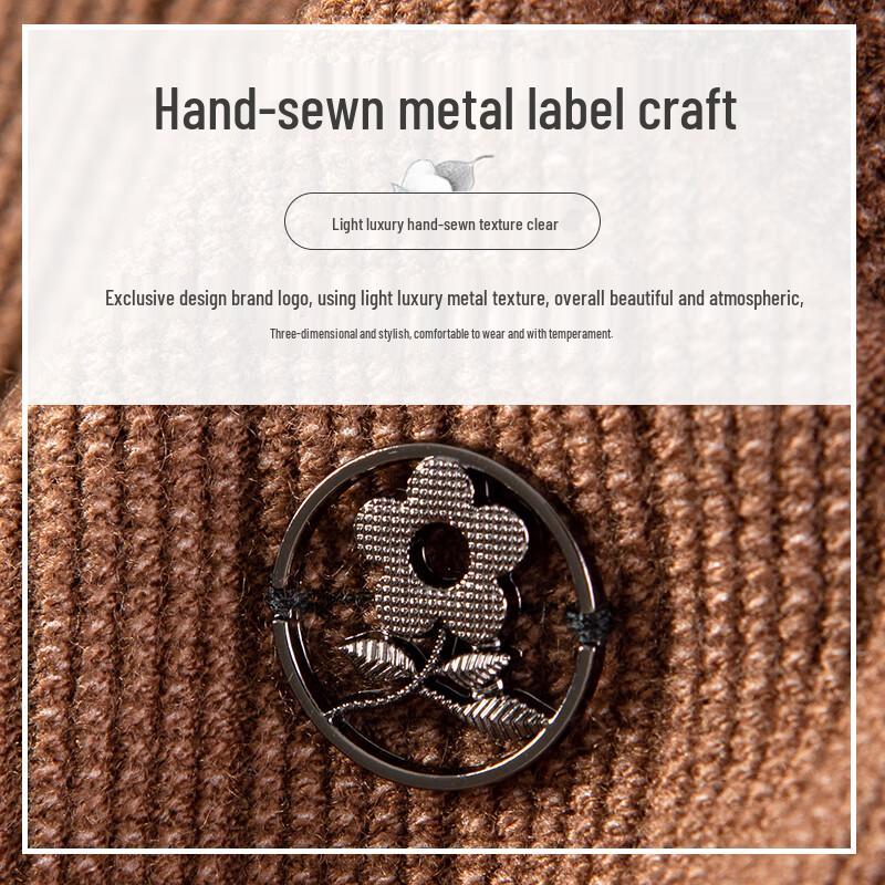 MONTAGUT Men's Faux Two-Piece Jacquard Knit Shirt