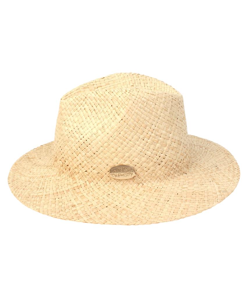 Yunibeosyeolkemiseuteuli Soft Raffia Fedora Summer Fedora