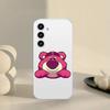 Cute L-Lotso Phone Case For Samsung Galaxy S21 S22 S23 S24 S25ULTRA FE Ultra Plus5G A52S Transparent Cover