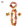 Practical Vibrant Colors Breathable Party Favors Holiday Wedding Beach Birthday Decorations Lei Kit for Beach Hawaiian Bracelets CDN