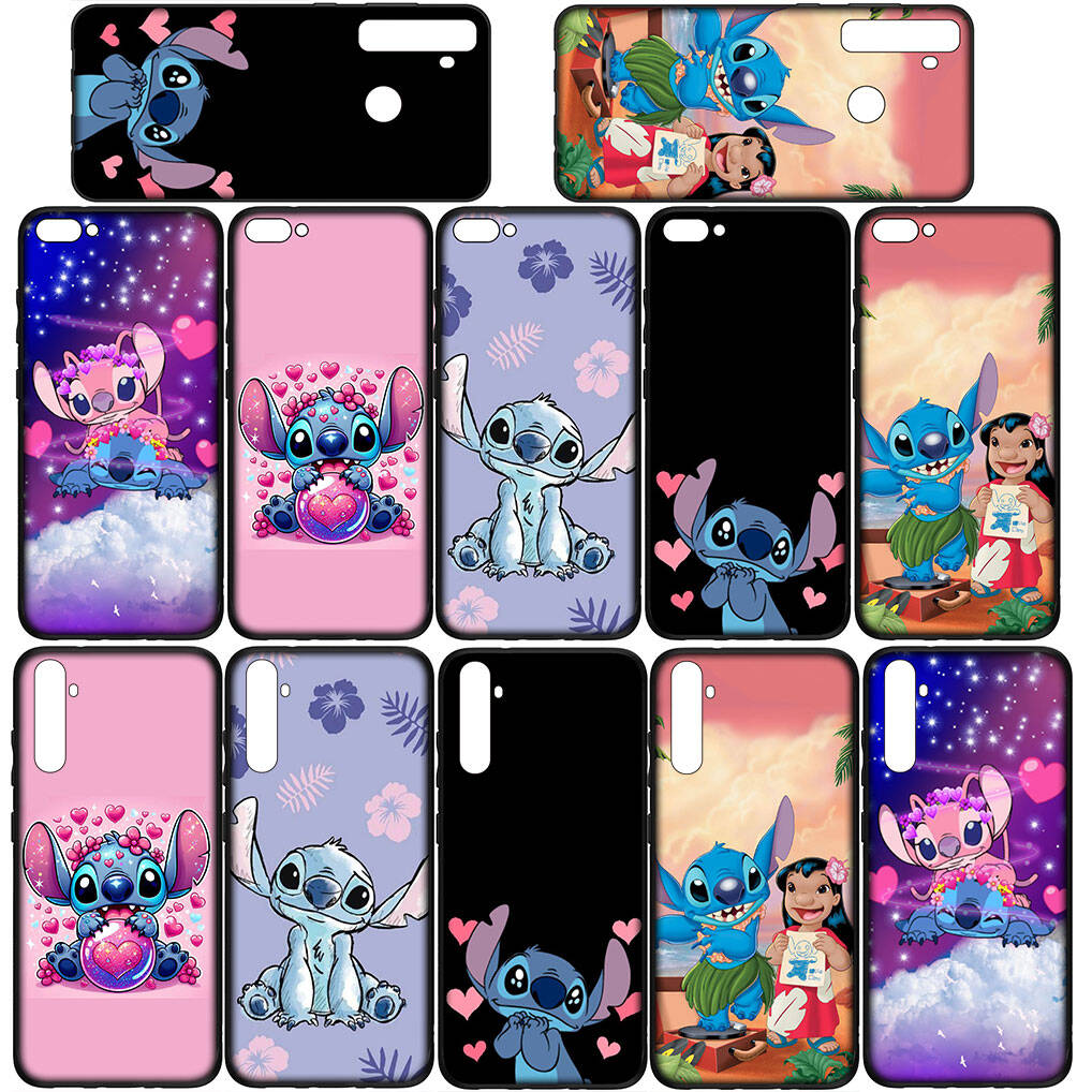 for iPhone 17 16 15 Xiaomi Poco F7 F8 X7 X6 C85 C75 C71 M8 Redmi Note 14 13 12 Pro Max 14C 13C 15C A3 A4 Phone Case Anime Lilo Wallpaper Stitch Cover