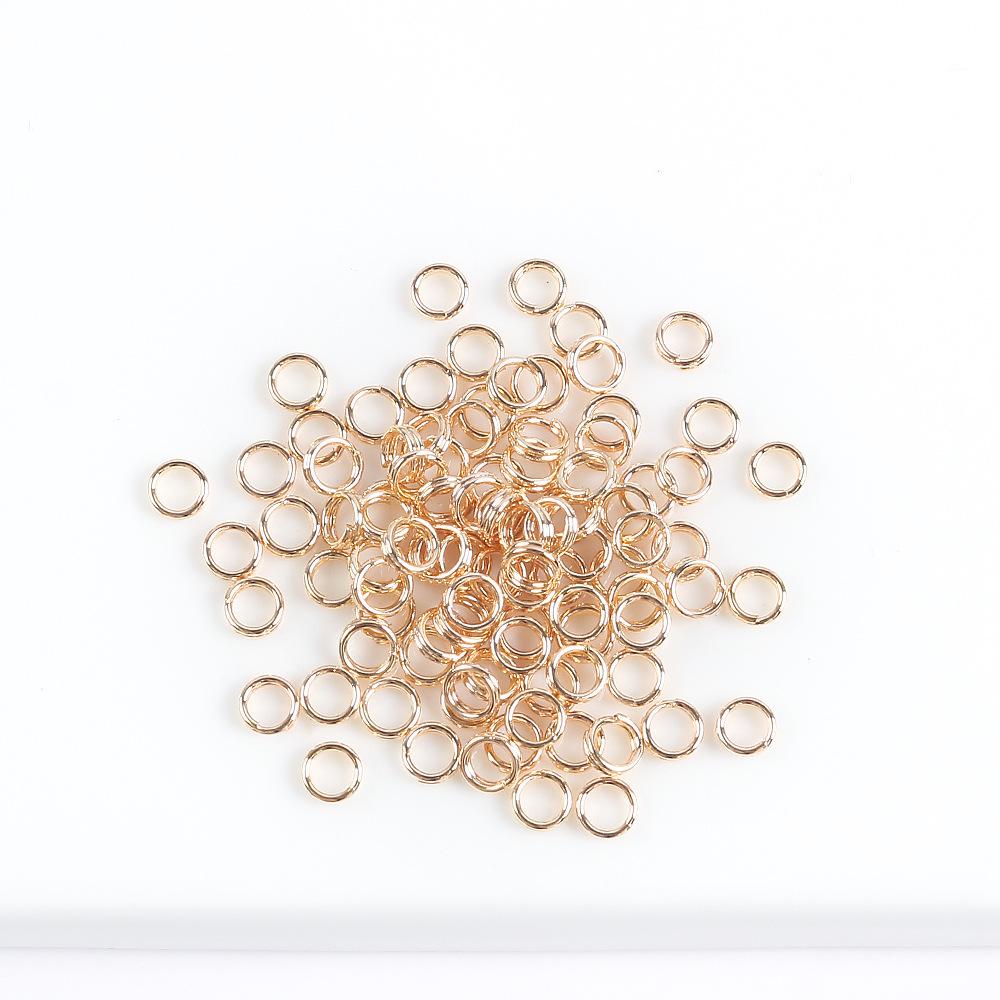 4-20mm Double Loop Jump Rings for DIY Jewelry and Keychain Accessories