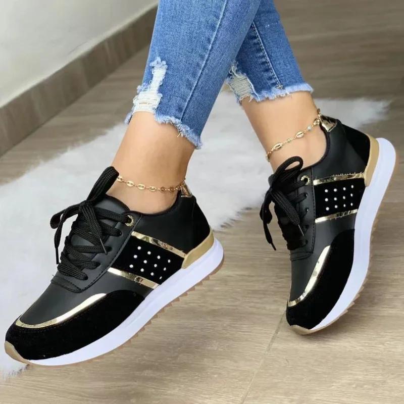 Brand Women Sneakers Comfortable Platform Shoes Female Fashion Large Size Casual Sport Shoes  New Outdoor Women Running Shoe