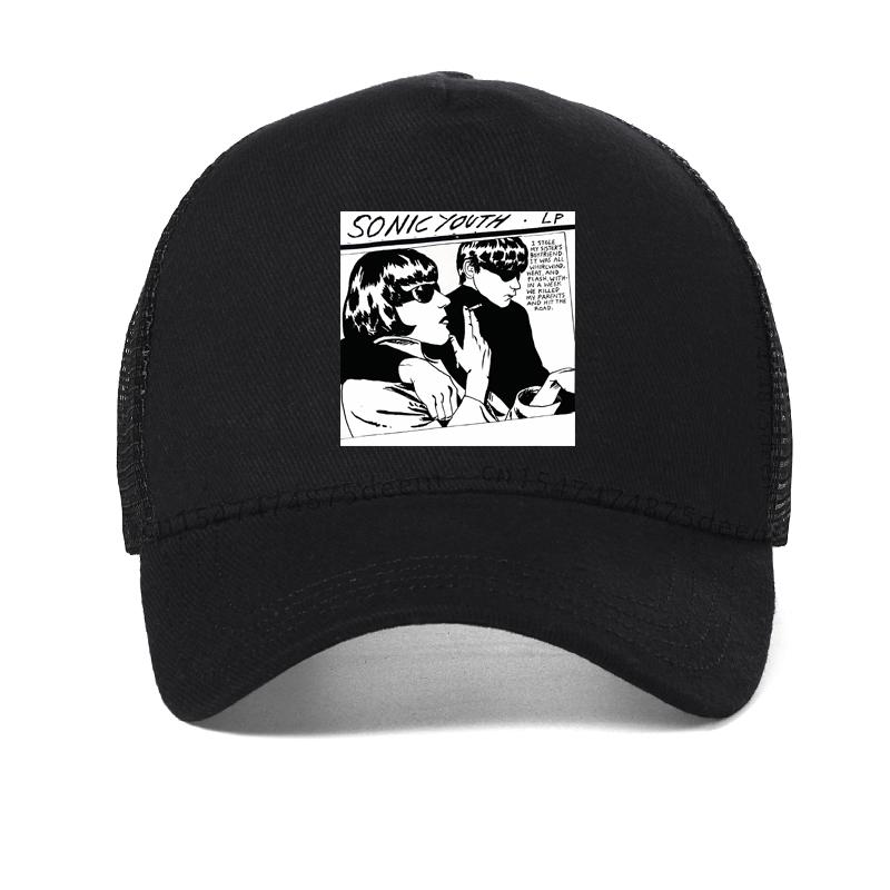 Sonic Youth Rock Band Baseball Cap Male Harajuku Casual New Dad Hat Summer Mesh Cool Snapback Hats Bone Garros