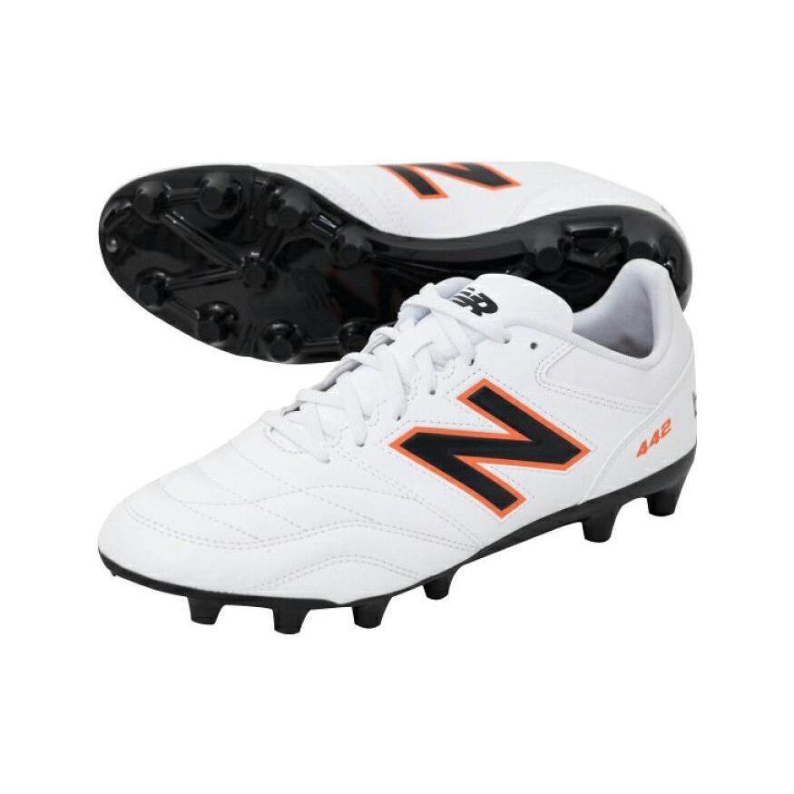 New Balance Professional Stability Comfortable FG (Rubber Long Stud) Synthetic Leather Shock Absorbing Durable Soccer Shoes Men Soccer Shoes MS43HWD2