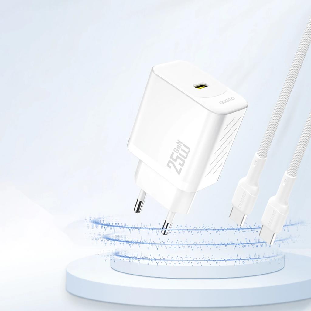 Ładowarka Sieciowa Dudao A27 25W Gan Usb-C - Biała
