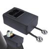 Backseat Arm Rest Console Box Automotive Arm Rest Organizer with Cup Holder 2 Row Backseat Center Console for SUV Truck Sedan