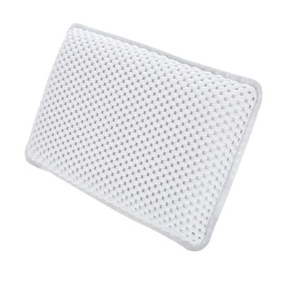 Oreiller de bain en PVC pour le cou et le dos, rembourrage intérieur en mousse, appui-tête de baignoire
