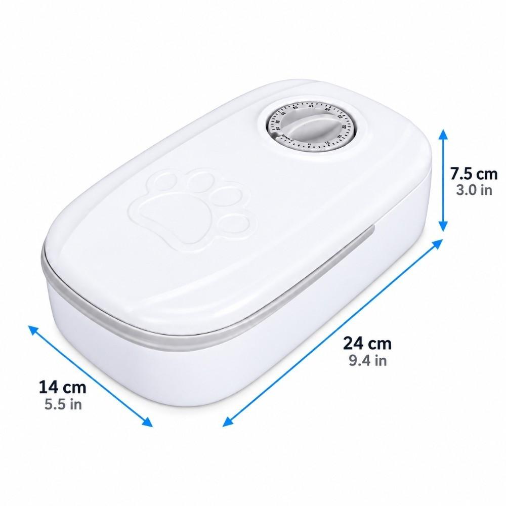 With Ice Pack Space Automatic Pet Feeder Detachable Intelligent Pet Feeder  Home Use