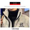 2025 Trendige Herren-Winter-Baumwolljacke mit Kapuze - Verdickter Kälteschutzmantel für Teenager und Studenten
