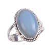 Natural Owyhee Opal Gemstone 925 Solid Sterling Silver Jewelry Ring S.6.5 q3l29