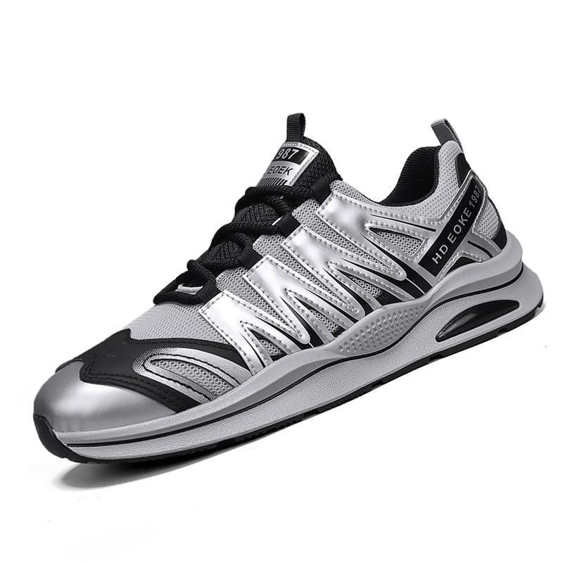 

Модные новые популярные мужские повседневные туфли летние осенние студенческие классические мужские кроссовки модные уличные дышащие нескользящие мужские спортивные туфли 44