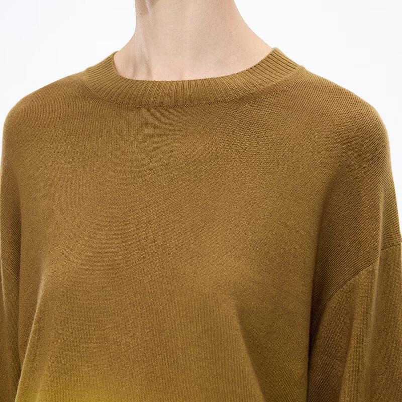 JNBY Winter 2025 Gradient Loose Wool Knit Sweater