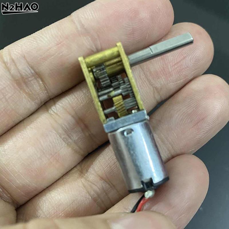 1218-N20 Mini Gear Motor Micro Worm Gear Reducer Brush DC Motors Electronic Devices 1218GE-N20 DC 12V (to 6V 3V)
