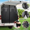 Neiang Rear Gate Mosquito Net for Cars - Magnetic Mesh Screen 130x130cm