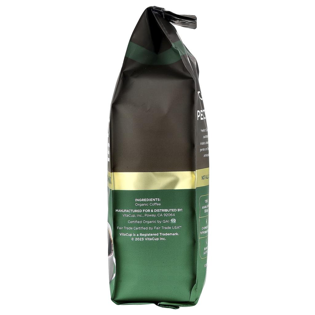 VitaCup, Perfect Coffee, Ground Coffee, Dark Roast, 284g (10oz)