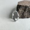Silver Ring with Cubic Zirconia, Product Weight 2.42 G (2187196)