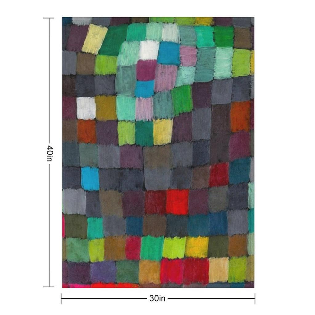 Paul Klee HD - May Picture 1925 Throw Blanket Designers Weighted Plaid Sofa Throw Blankets