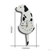 Dog Acrylic Wall Clock Swinging Tail kids children room Decor Watch