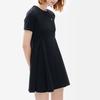 New FILA Short Sleeved Dresses Women's Jet Black F11W227308FBK