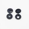 100Pcs Hinged Plastic Screw Cap Decorative Cover Practical Cross Screw Fold Snap-on Hat Nail Nuts Bolts Caps Car/Furniture Decor
