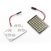 T10 5050 3030 LED Interior Panel Car White Light Reading Lamp Universal Car Trunk Roof Dome Bulb 48 24 12 SMD Lights 12V