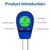 No Battery Soil Moisture Meter Temperature Tester Hygrometer Dial  Farm Gardening