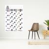 Yearly Wall Calendar 2026,Double Side Paper Full Year Wall Calendar One Page, 365 Day Calendar at One Glance, 23"X 33", Paper Folded,