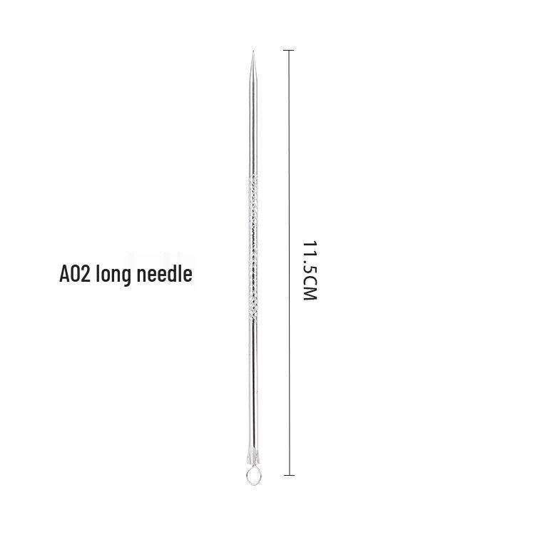 

Инструмент для удаления акне и черных точек: Экстрактор угрей и очищающая игла для ухода за лицом