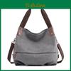Color Casual 2025 Womens Solid Canvas Crossbody Handbag – Fashionable And Versatile For Europe And America