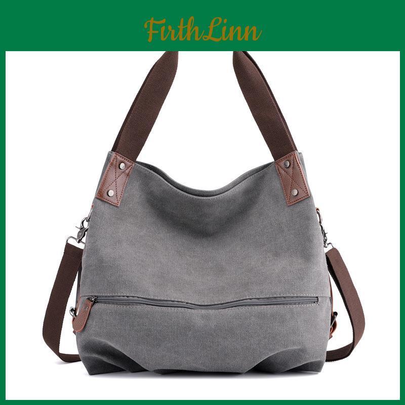 Color Casual 2025 Womens Solid Canvas Crossbody Handbag – Fashionable And Versatile For Europe And America