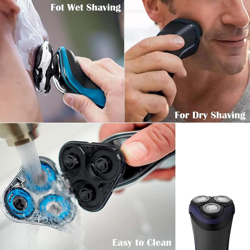 SH70 Replacement Head Blades Compatible with philips Series 7000 Electric Shavers, SH71 Replacement Heads Compatible with noreclo Series S7000 S7010