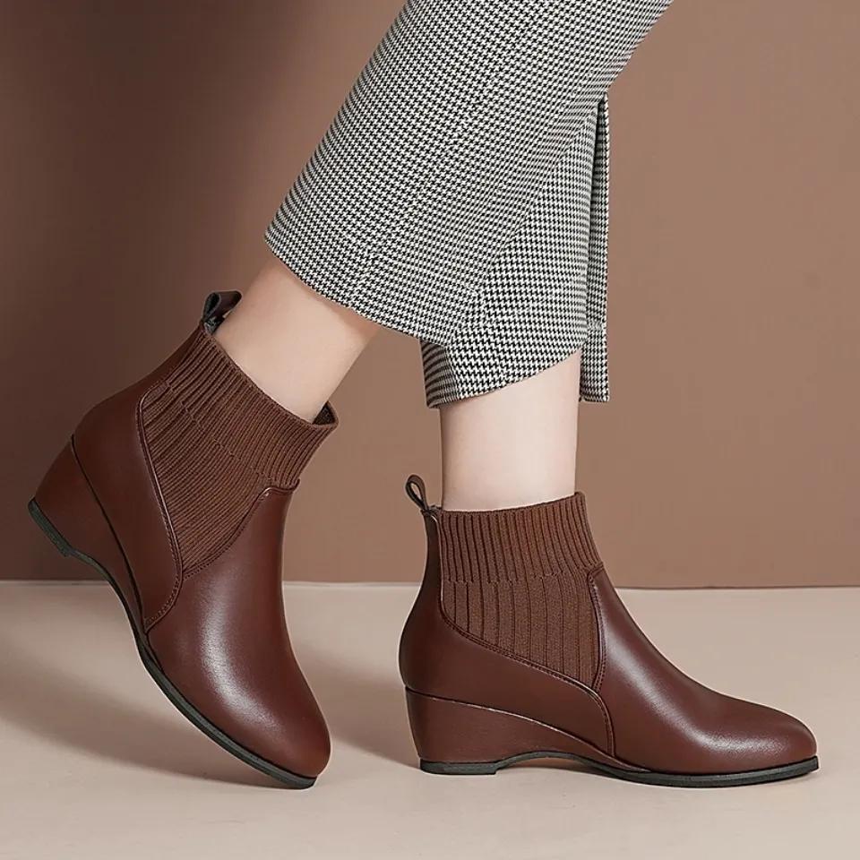 

botas femininas women classic black patent leather spring & autumn boots for sexy party lady casual wineter shoe ab710 35