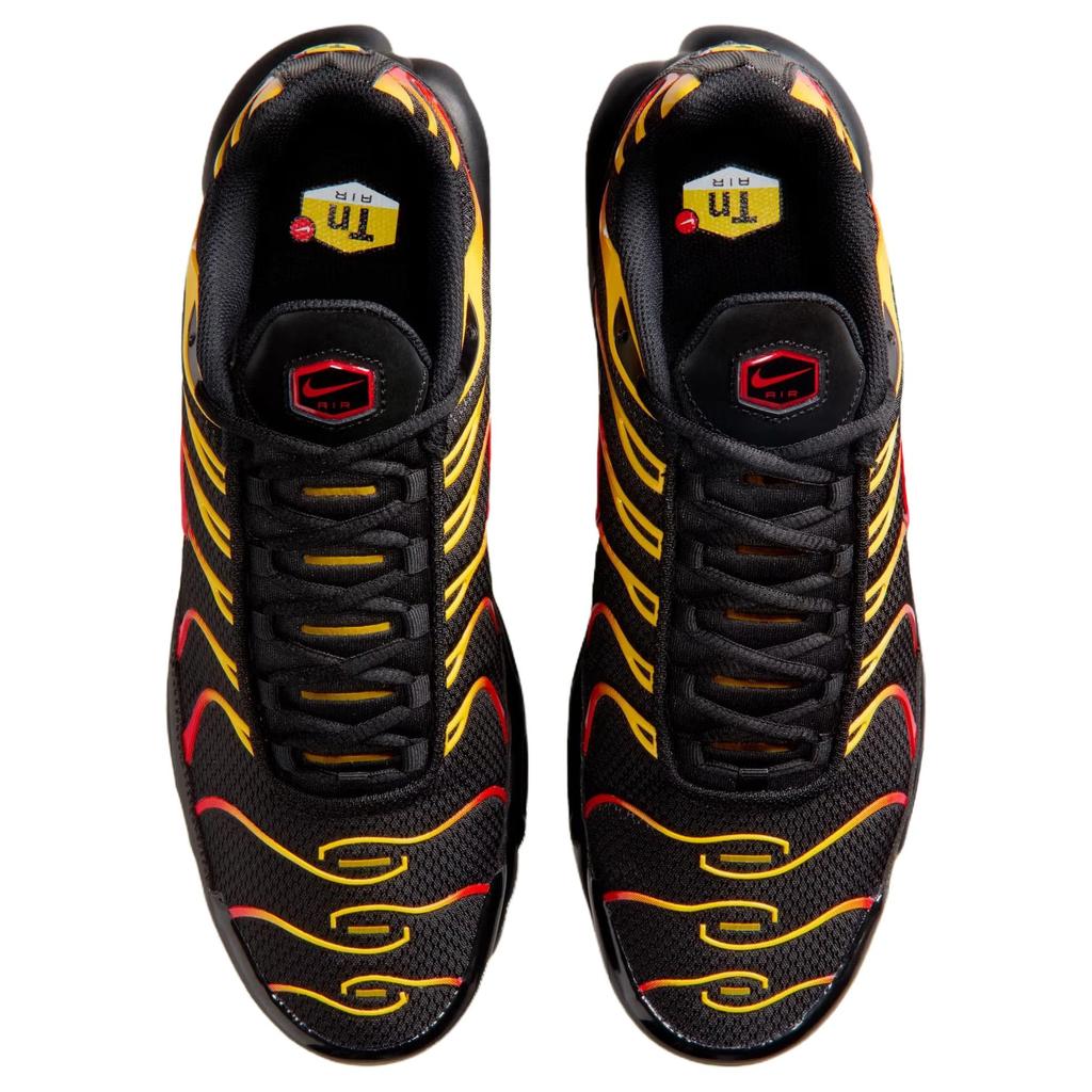 Nike Air Max Plus Czarne Złoto Uniwersyteckie Czerwone Unisex Trampki Uniwersytecko-Czerwone DM0032-030