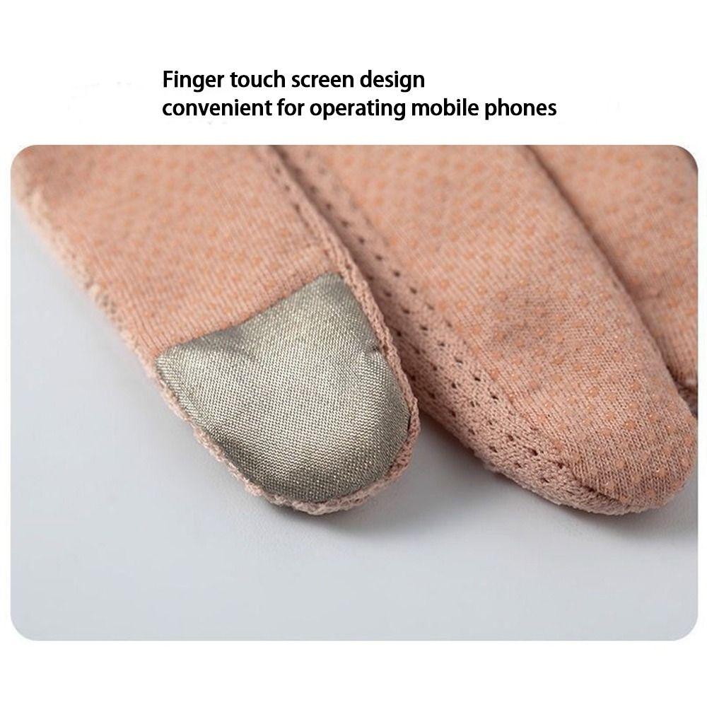 Anti-UV Women Gloves Thin Lace Sunscreen Gloves New Mittens Outdoor Riding