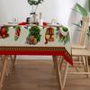 Weihnachtliches Wasserdichtes Tischtuch Partydeko Weihnachtsbaum Ballon Rechteckige Tischdecken Tischdeko Navidad Dekorationen 2025