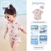 JELLYBABY Girls' One-Piece Stretch Swimsuit