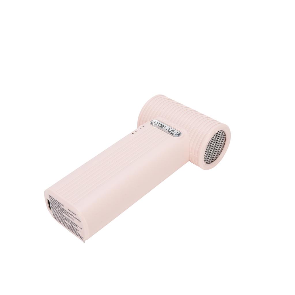 Small Turbo Fan With 5 Speeds Pocket Portable USB Rechargeable Handheld Fans for Outdoors Travel