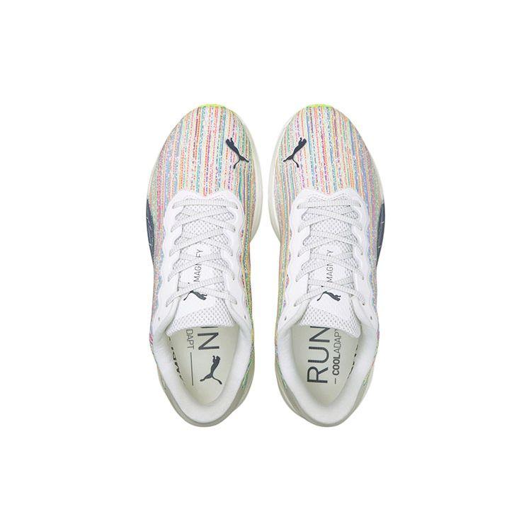 Puma Magnify Nitro SP White Sunblaze Green Glare Men Sneakers 195417-01