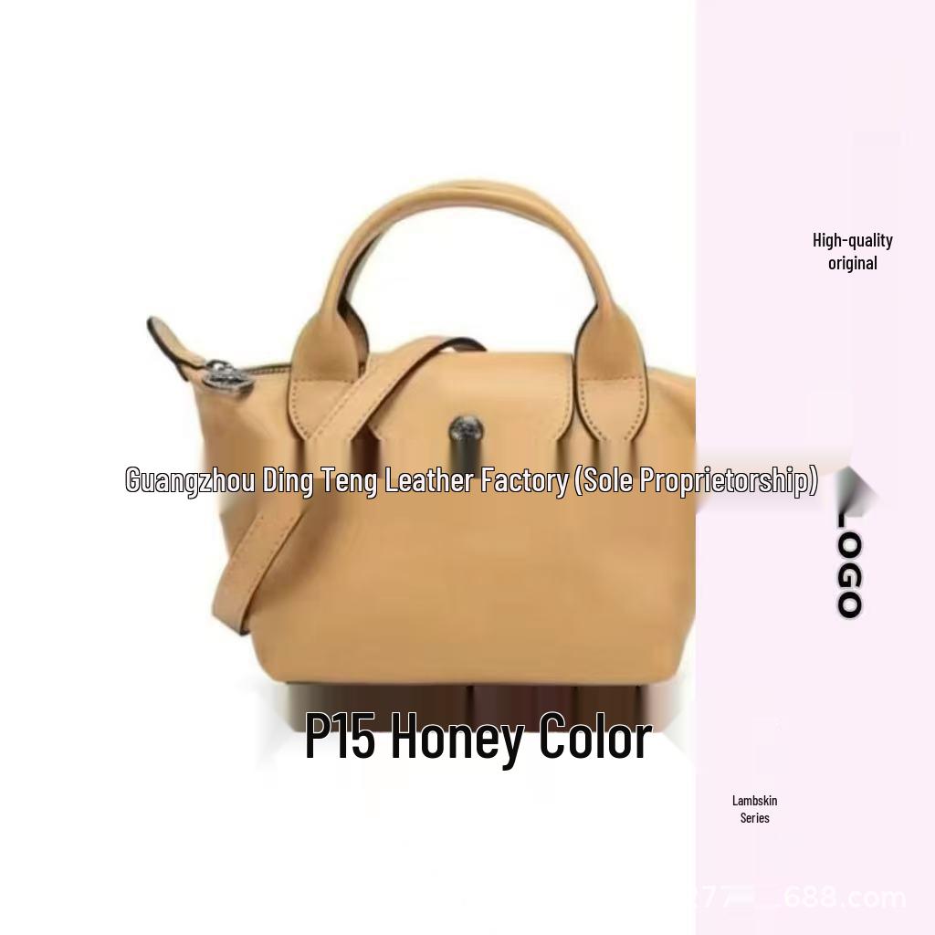 Hochwertige Mini-Knödeltasche aus Nappaleder mit Drachenprägung, Vielseitig für den Weg zur Arbeit, zum Tragen in der Hand, über der Schulter, mit verstellbarem Crossbody-Riemen.