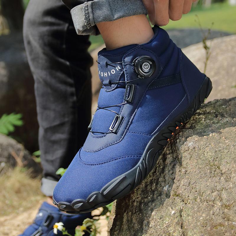 Mode Neue Winter Herren Stiefel Schnee Barfuß Freizeitschuh Damen Warme Plüsch Baumwollschuhe für für Trekking Klettern Arbeiten Hoher Knöchelstiefel