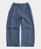 SOMEPLACE MAN Embroidered Detail Curved Wide Cut Sweatshirt String Training Pants _3 Colors