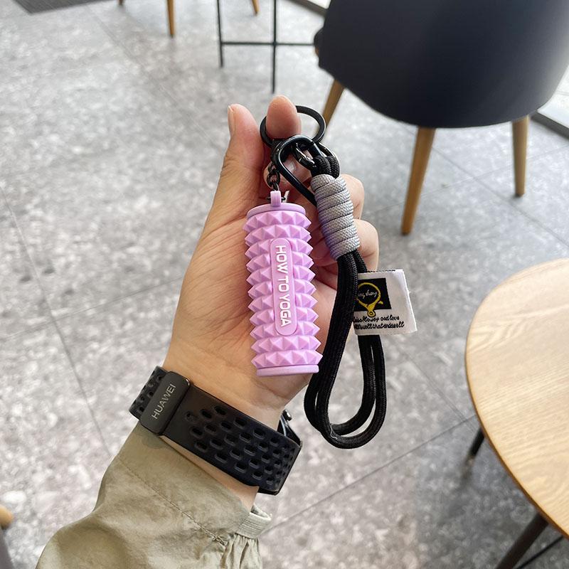 Yogodlns Silicone Sport Style Mini Backpack Hanging Handbag Pendant Bag Pendant Bags Accessories